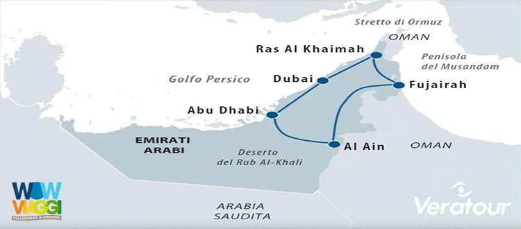Offerta Last Minute - Viaggi in Emirati Arabi e Oman - Self Drive Emirates on the road - 7 GIORNI / 6 NOTTI - Offerta Veratour Wow Viaggi
